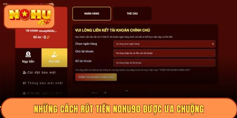 Rút tiền NOHU90 - hình ảnh - nohu90slot.vip